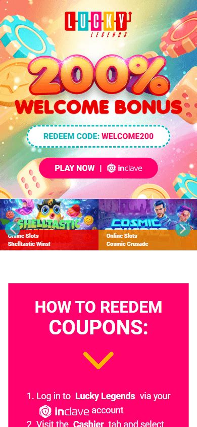 Lucky Legends Casino Review & Rating 2024 .